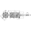Motore Orbitale Idraulico Cilindrata 100 cc COD.OMS 100 - immagine 2