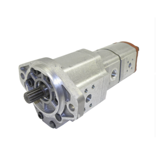 POMPA TRIPLA AD INGRANAGGI CARRELLO ELEVATORE OM-YALE Cod. 41563302500