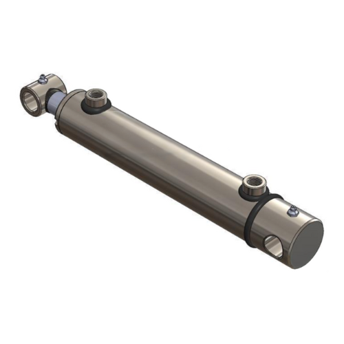 CILINDRO DOPPIO EFFETTO CON ATTACCHI 80/40-1000 Cod. HFR2S0800401000