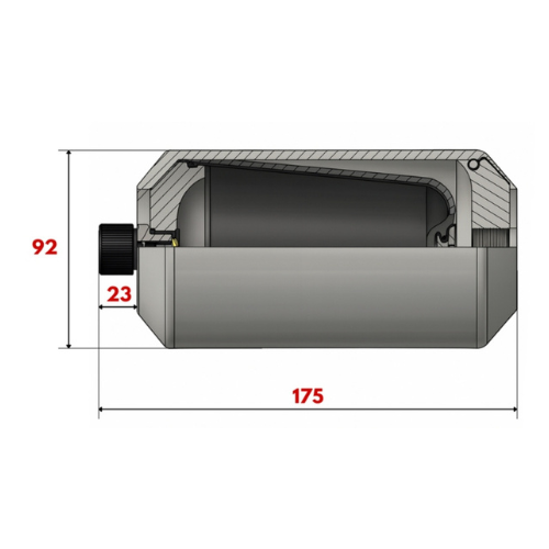 ACCUMULATORE A MEMBRANA FOX Cod. H500R