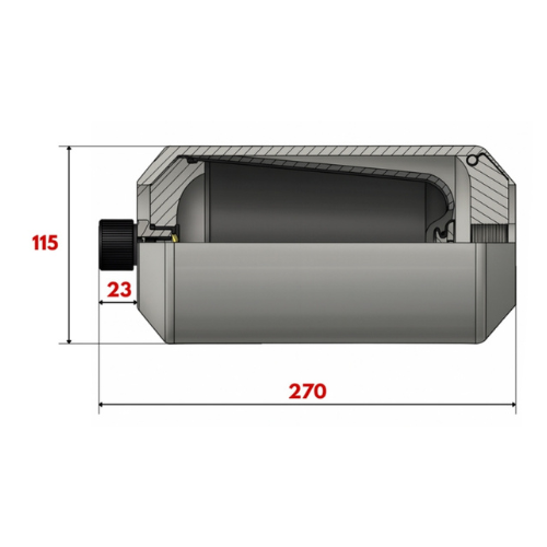 ACCUMULATORE A MEMBRANA FOX Cod. H1500R