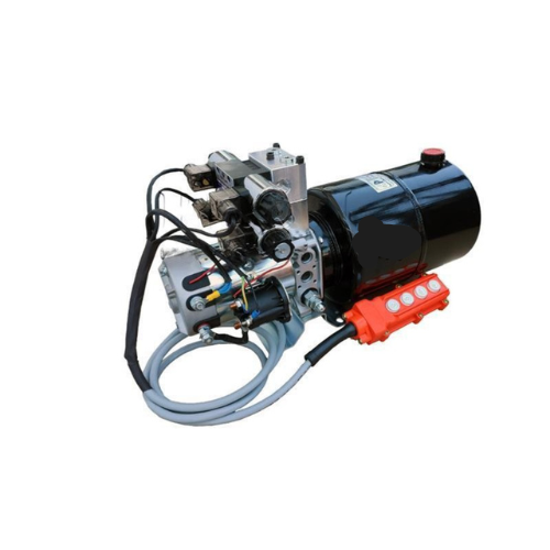 MINICENTRALINA OLEODINAMICA 12V DC DOPPIO EFFETTO OMAI Cod. MNHYD12VDDE