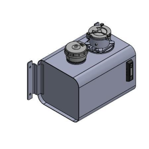 SERBATOIO DA 20 LT COMPLETO DI LIVELLOSTATO E FILTRI Cod.SEB20LTCOMP