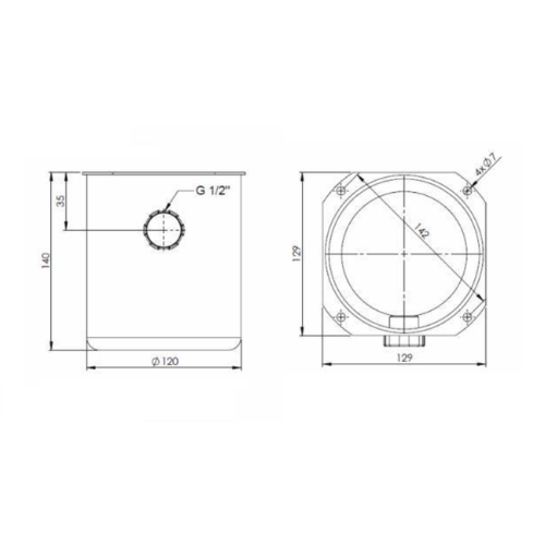 SERBATOIO DA 1 LT Cod.SEB1LTMT
