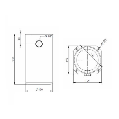 SERBATOIO DA 2 LT Cod.SEB2LTMT