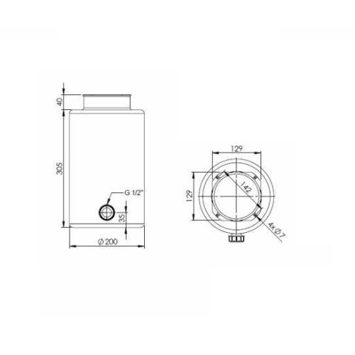 SERBATOIO DA 10 LT Cod.SEB10LTMT