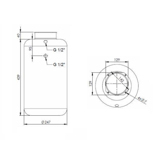 SERBATOIO DA 20 LT Cod.SEB20LTMT